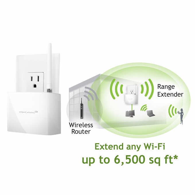 amped wireless rec10 Extender